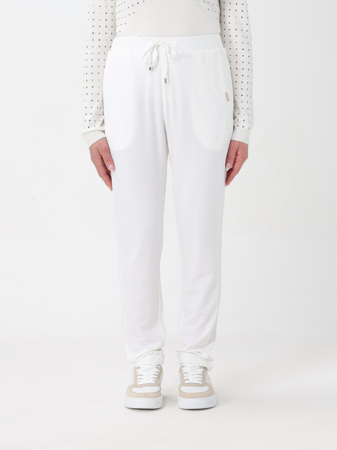 パンツ LIU JO Woman Pants White MA4292T7144 11111 LIU JO: Pants woman - White | Liu Jo pants TA4182J5942