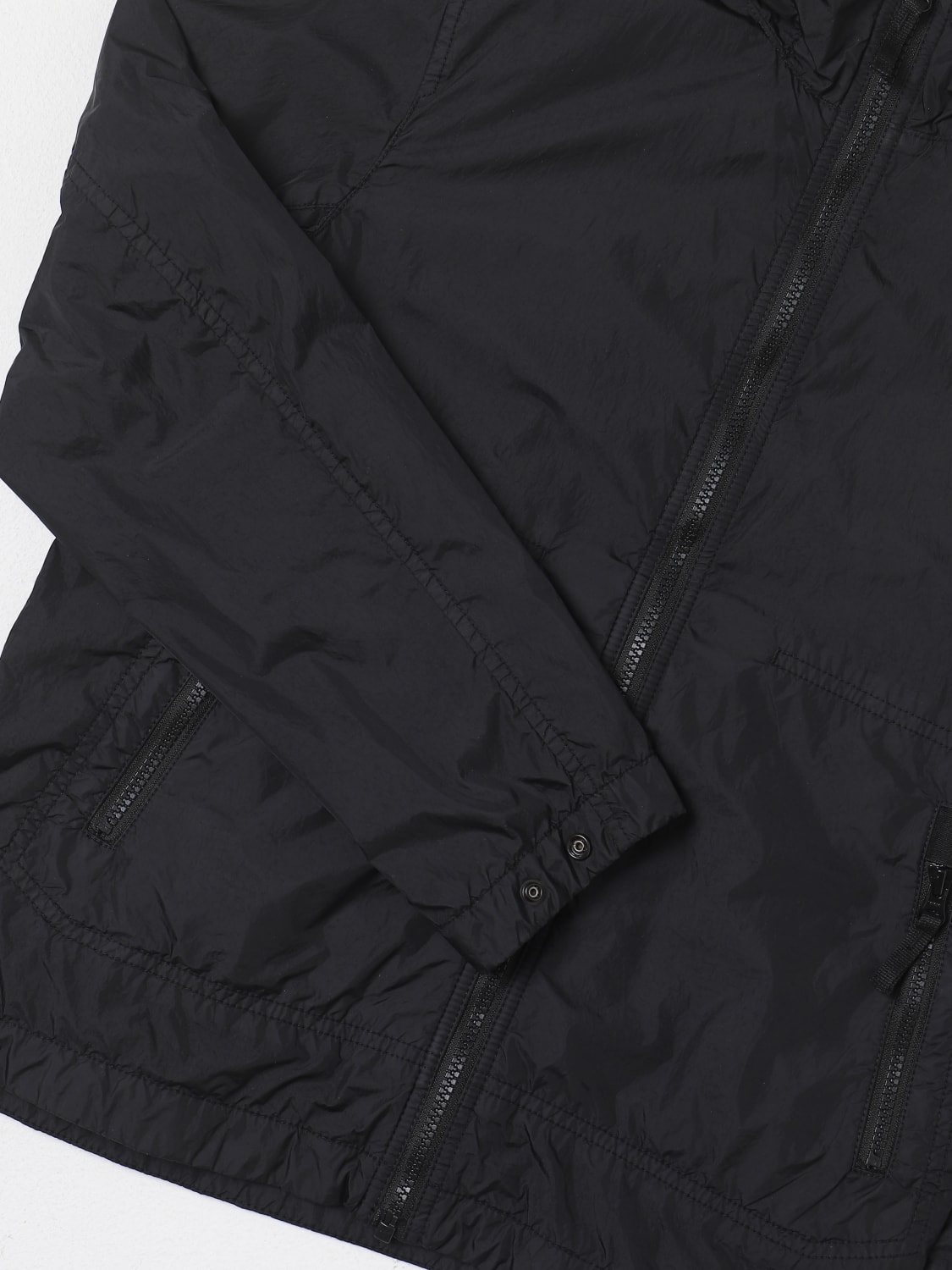 STONE ISLAND JUNIOR: Jacket kids - Black | Stone Island Junior