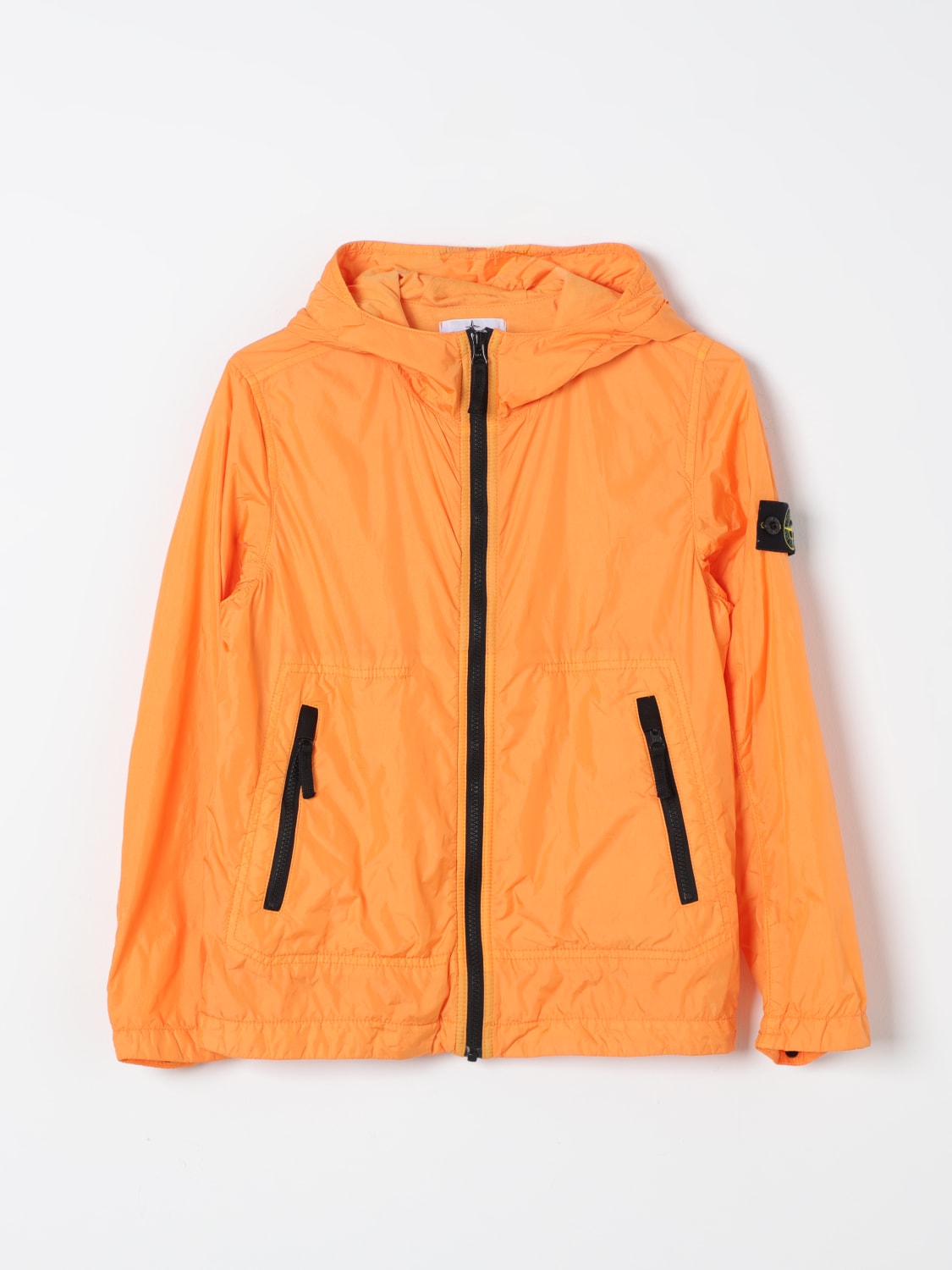 STONE ISLAND JUNIOR Jacket kids Apricot Stone Island Junior jacket 40233 online at GIGLIO.COM