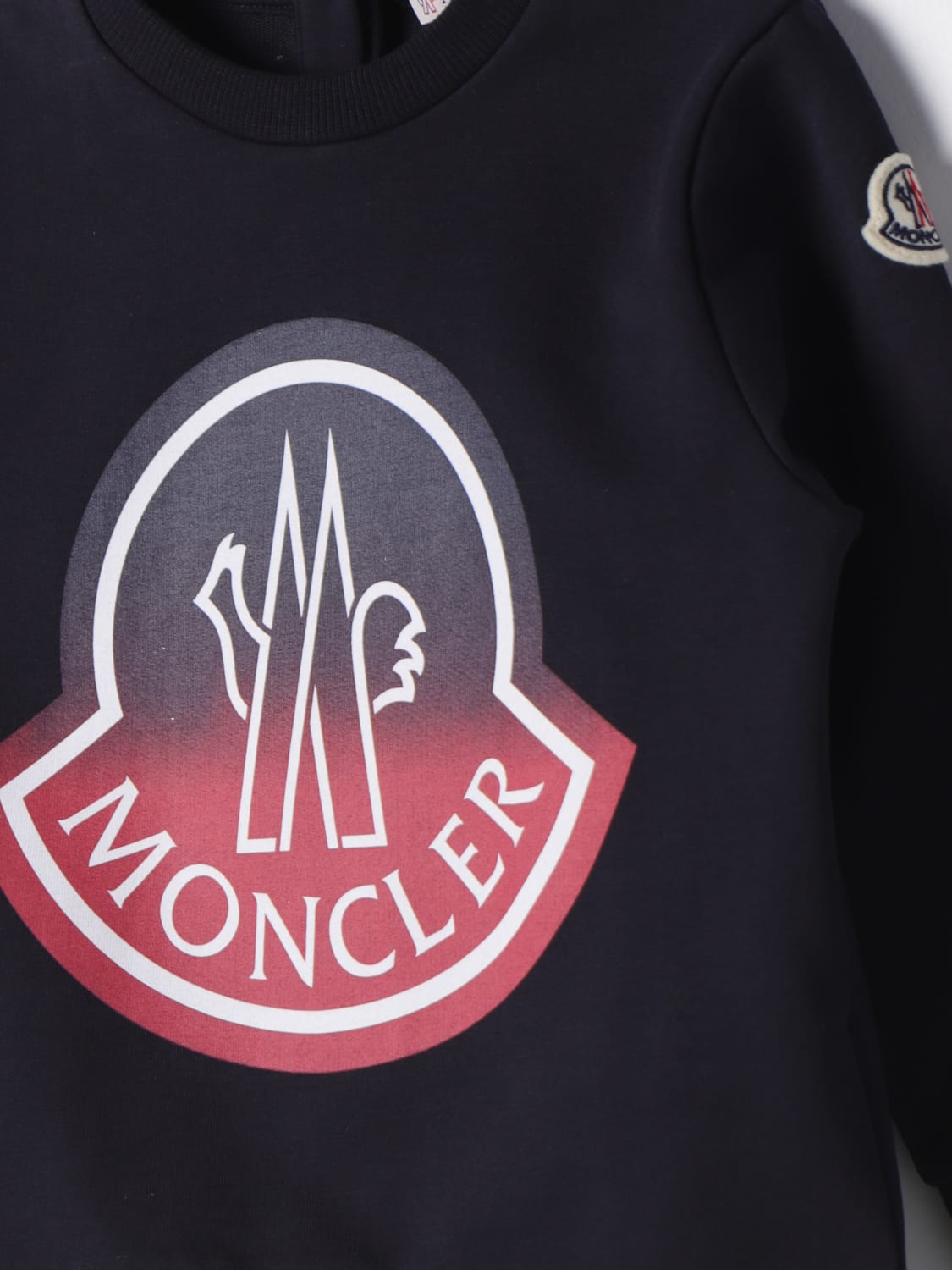 MONCLER JERSEY: Jersey niños Moncler, Azul Oscuro - Img 3