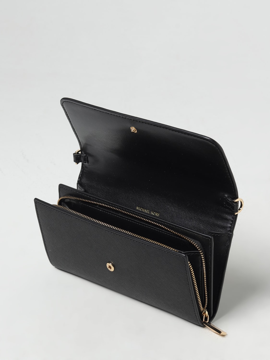 MICHAEL MICHAEL KORS Wallet woman Black Michael Michael Kors mini bag 32S4GJ6C9L online at GIGLIO.COM