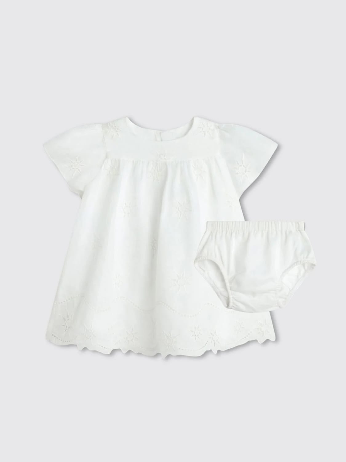 CHLOÉ ROMPER: Romper kids ChloÉ, White - Img 3