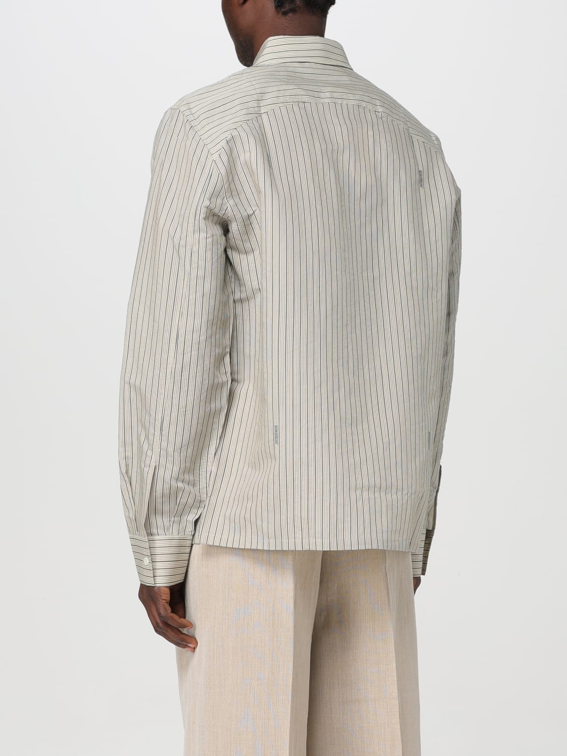 JACQUEMUS CAMISA: Camisa hombre Jacquemus, Verde - Img 3