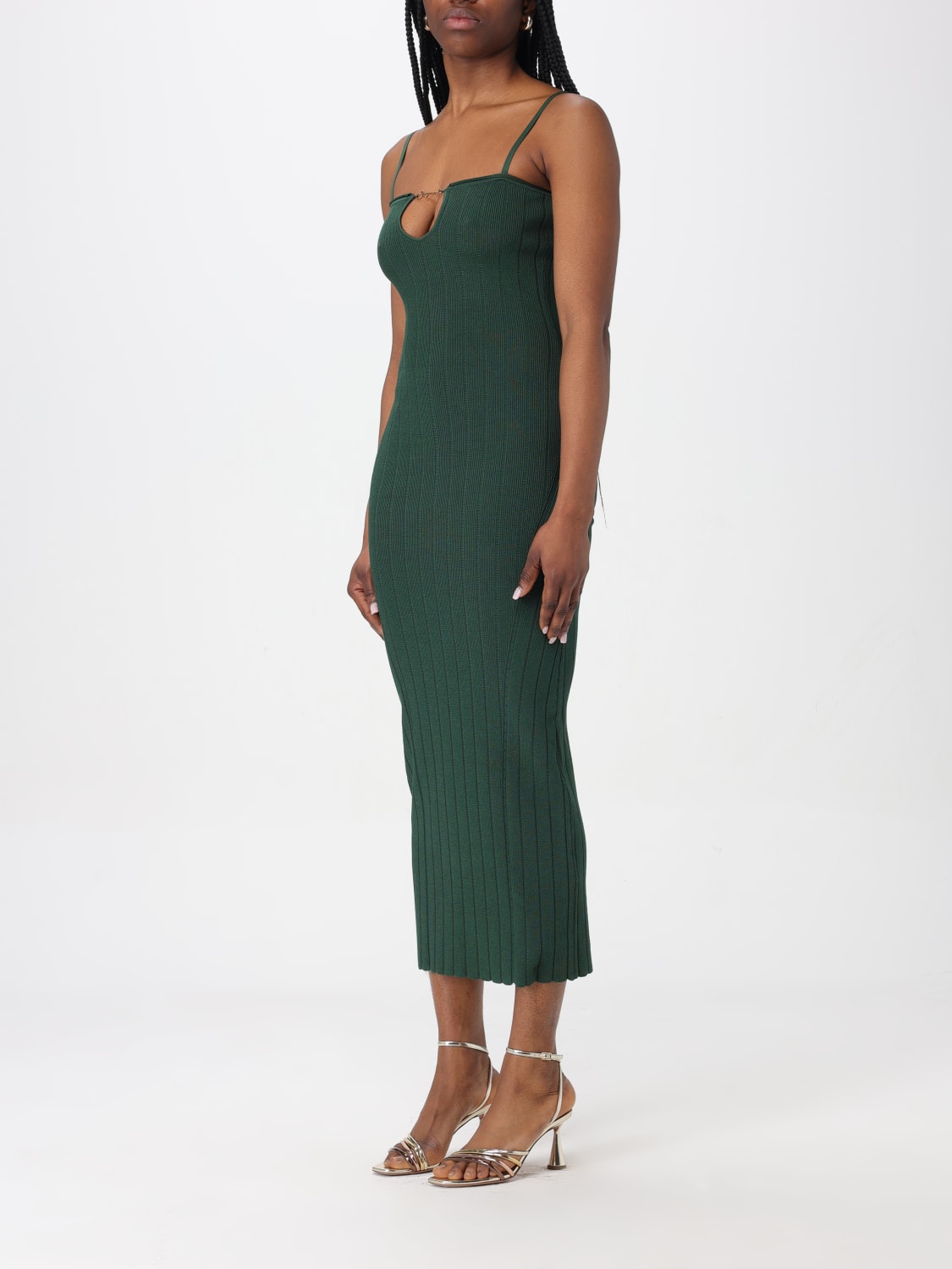 JACQUEMUS VESTIDO: Vestido mujer Jacquemus, Verde - Img 3