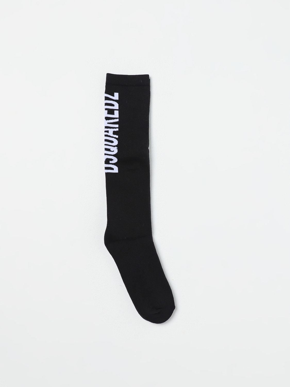 DSQUARED2 SOCKEN: Socken kinder Dsquared2 Junior, Schwarz - Img 1