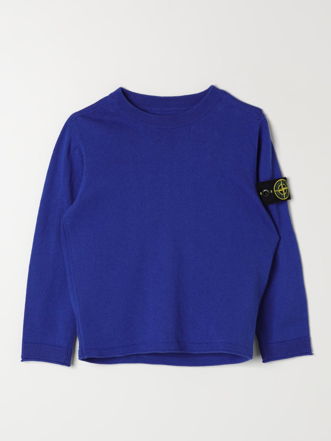 Boys stone island jumper deals