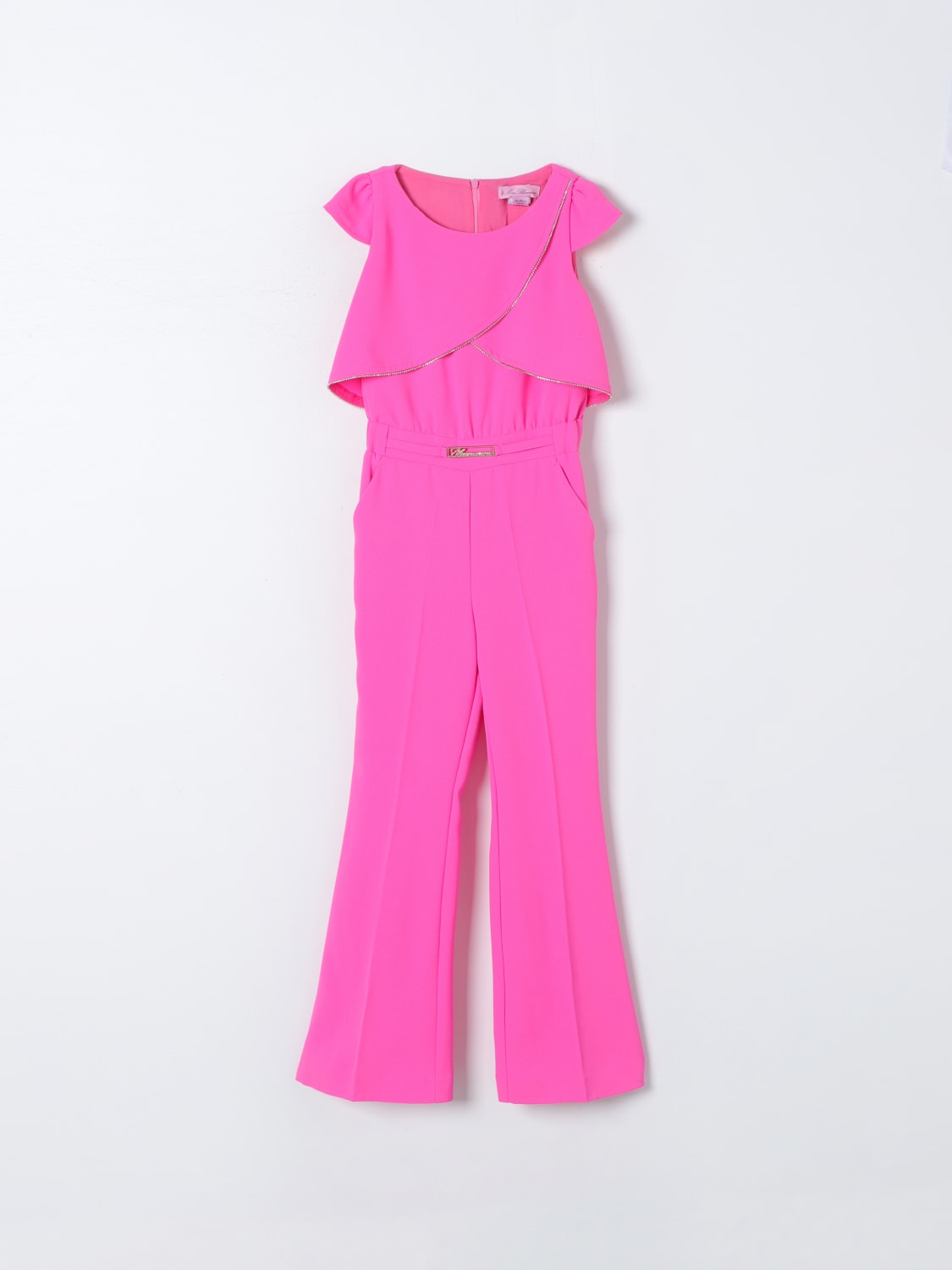 MISS BLUMARINE TRACKSUIT: Miss Blumarine girls' jumpsuit, Fuchsia - Img 1