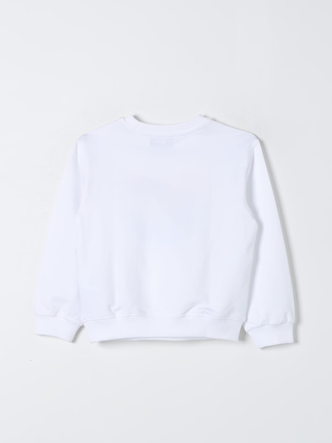 MOSCHINO PULL: Pull enfant Moschino Kid, Blanc - Img 2