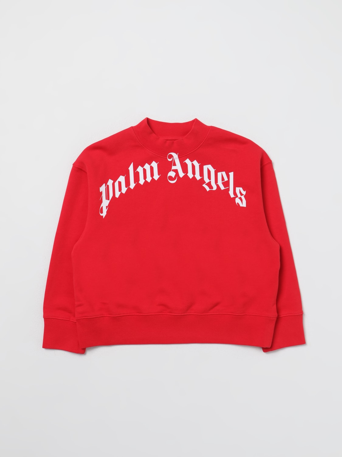 PALM ANGELS 스웨터: 스웨터 남아 Palm Angels Kids, 레드 - Img 1