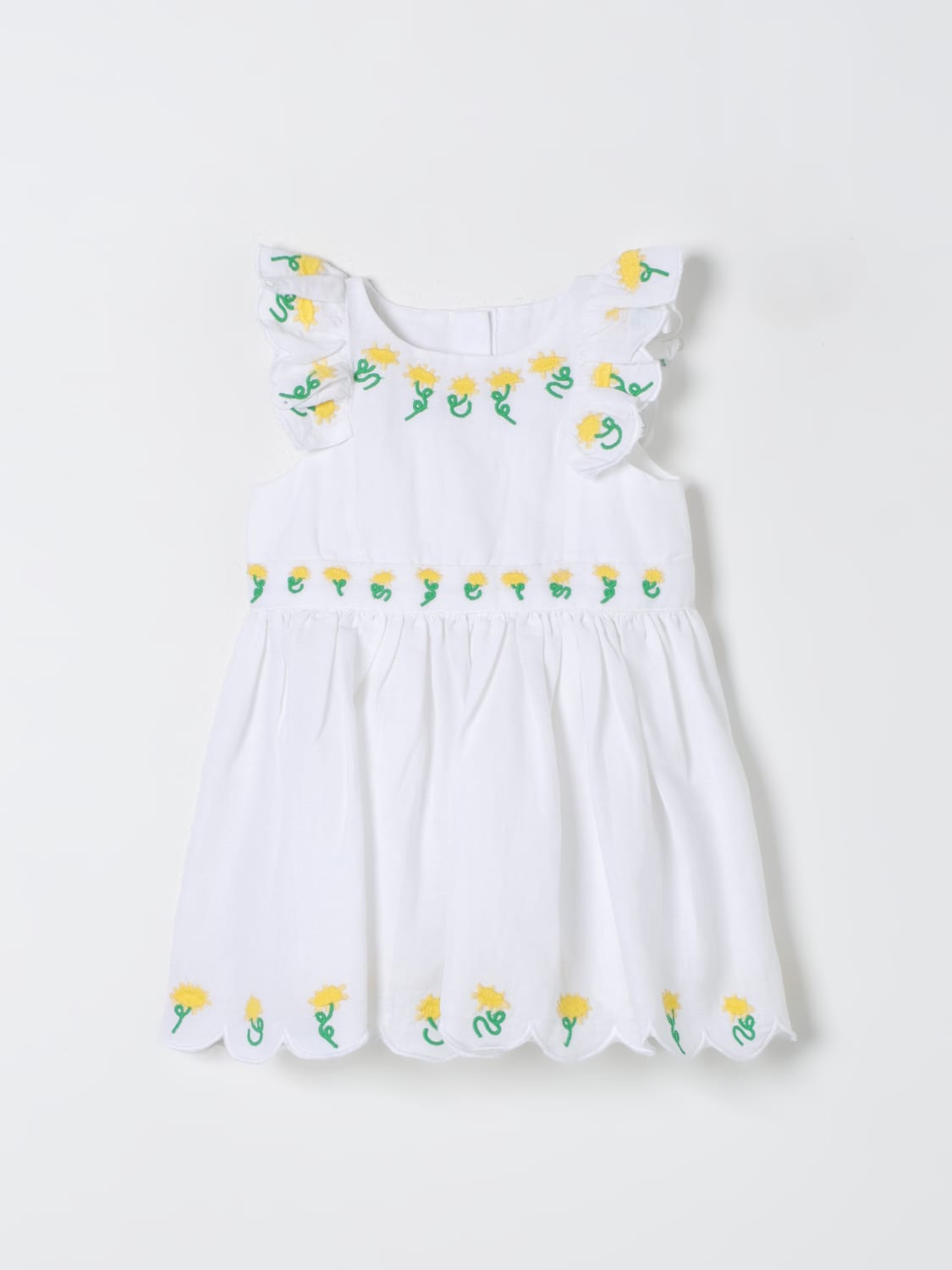 STELLA MCCARTNEY KIDS ROMPER: Romper kids Stella McCartney Kids, White - Img 1