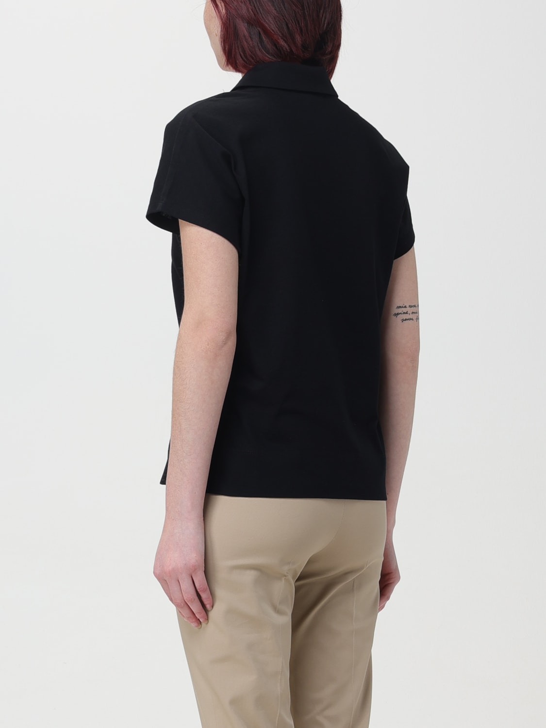 FAY POLO SHIRT: T-shirt woman Fay, Black - Img 2