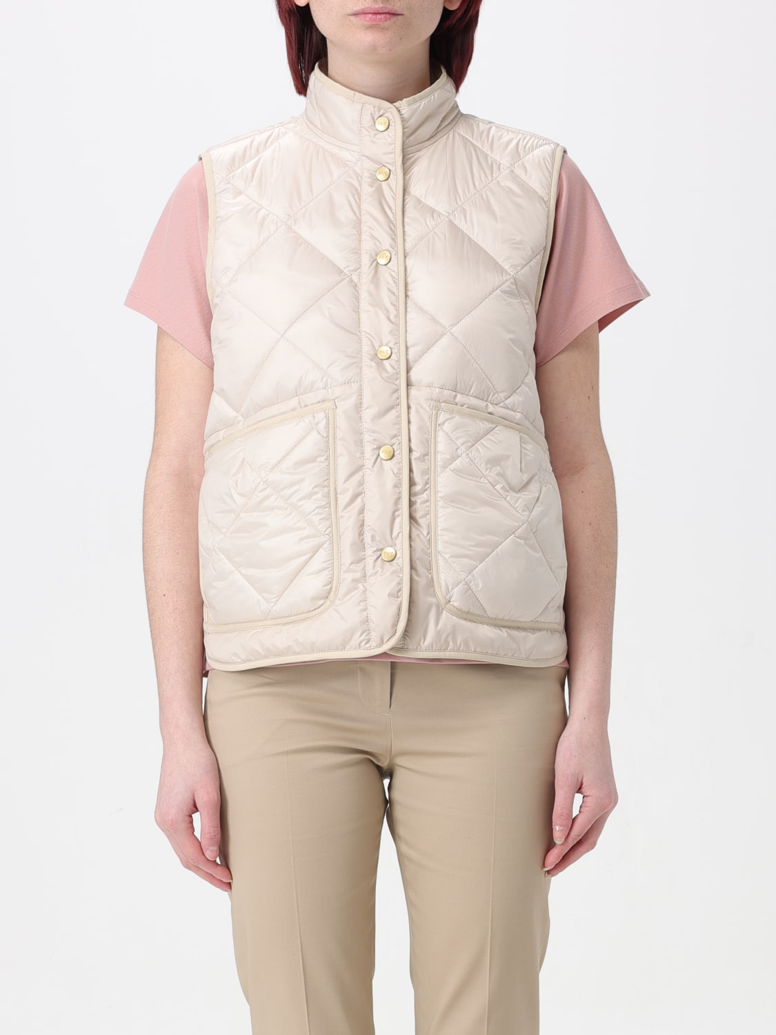 FAY GILET: Giacca donna Fay, Beige - Img 1