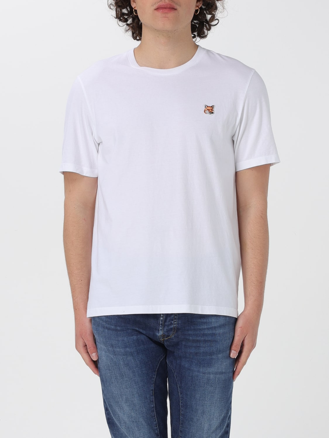 MAISON KITSUNÉ T-SHIRT: T-shirt men Maison KitsunÉ, White - Img 1