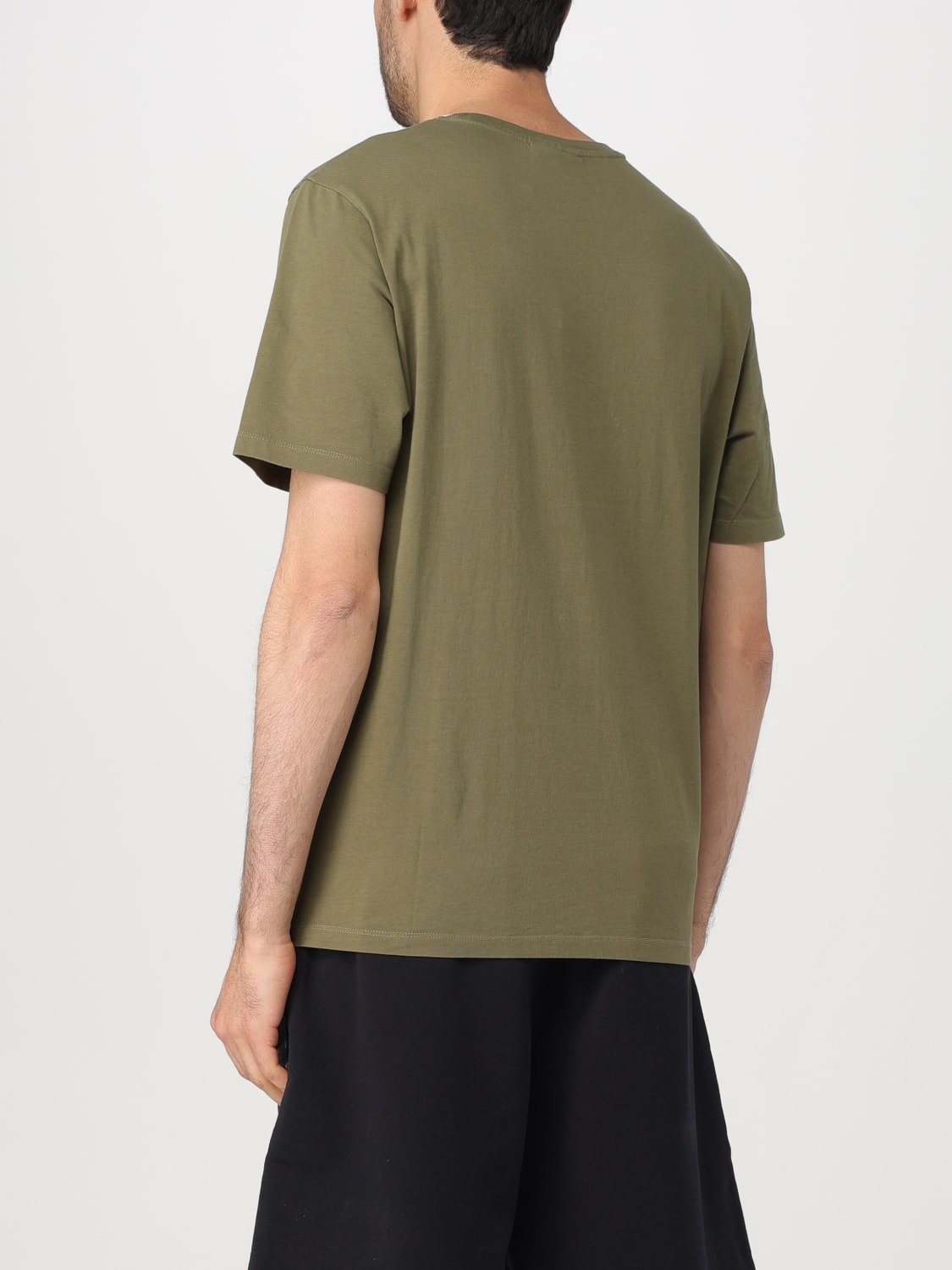 MAISON KITSUNÉ T-SHIRT: T-shirt men Maison KitsunÉ, Military - Img 2