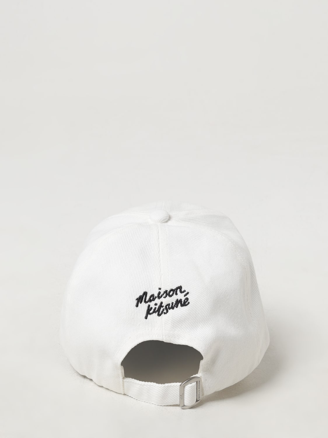 MAISON KITSUNÉ GORRO: Gorro hombre Maison KitsunÉ, Blanco - Img 3