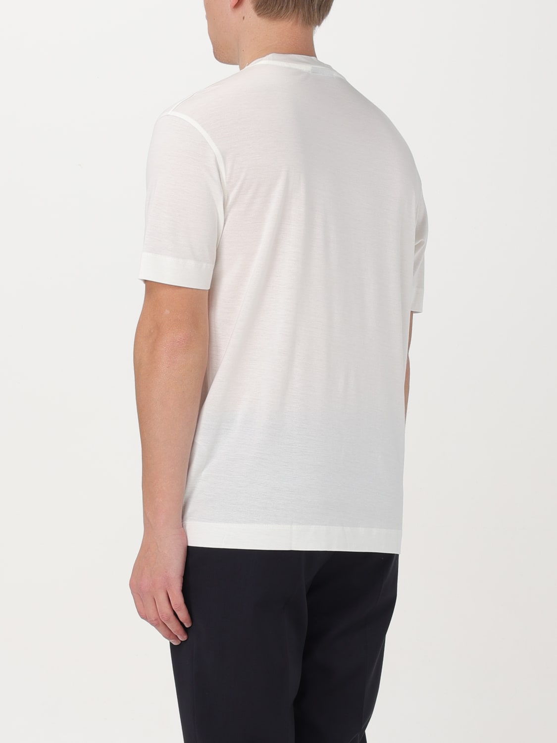 EMPORIO ARMANI CAMISETA: Camiseta hombre Emporio Armani, Amarillo - Img 2