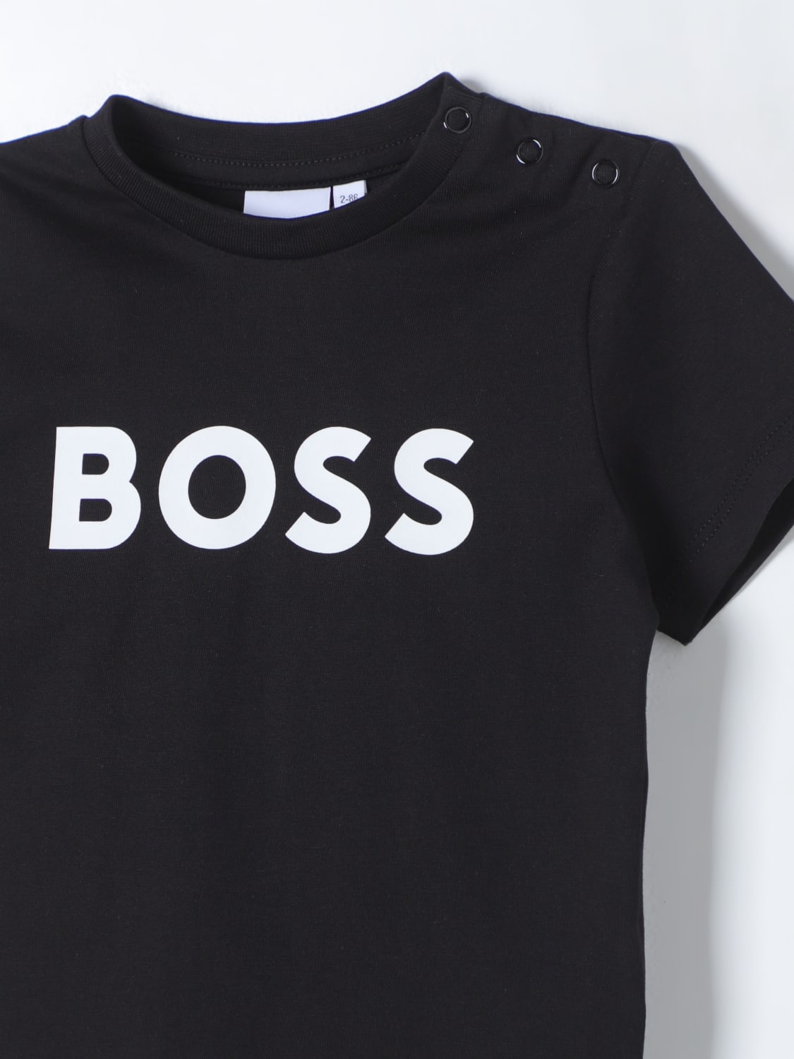 BOSS T-SHIRT: T-shirt enfant Boss Kidswear, Noir - Img 3