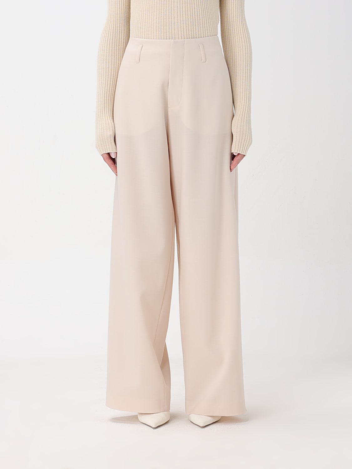 パンツ PHILOSOPHY DI LORENZO SERAFINI Woman Pants Ivory 03010725 Philosophy Di Lorenzo Serafini Outlet: Pants woman - Ivory