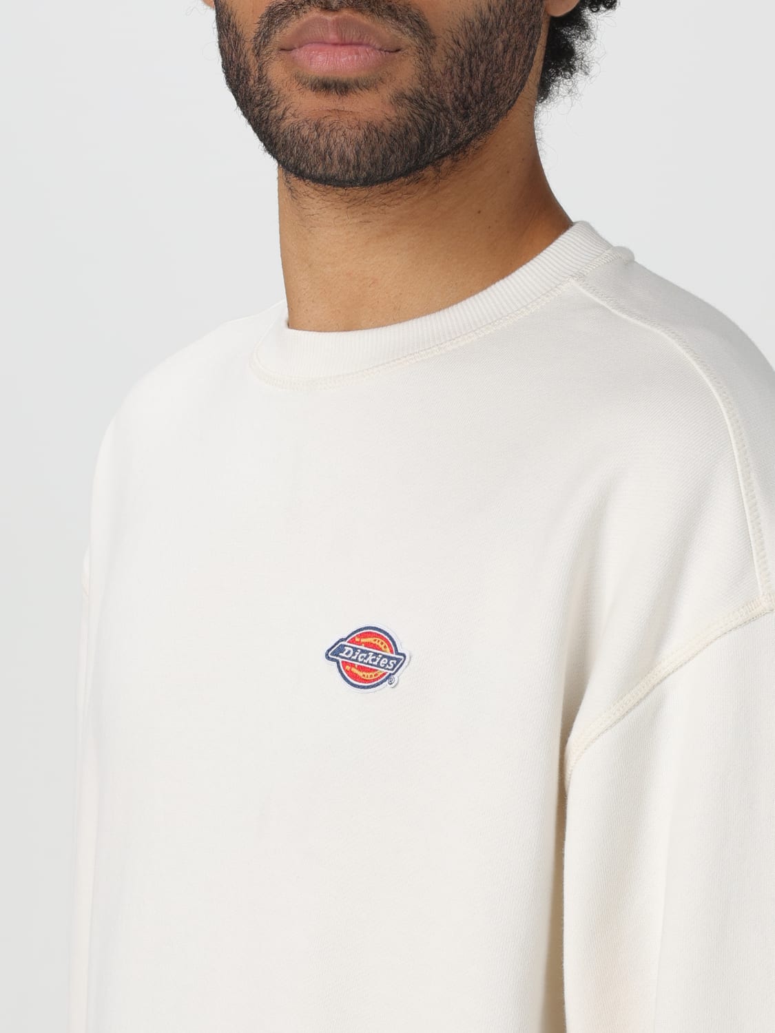 DICKIES スウェットシャツ: スウェットシャツ メンズ Dickies, エクリュ - Img 3