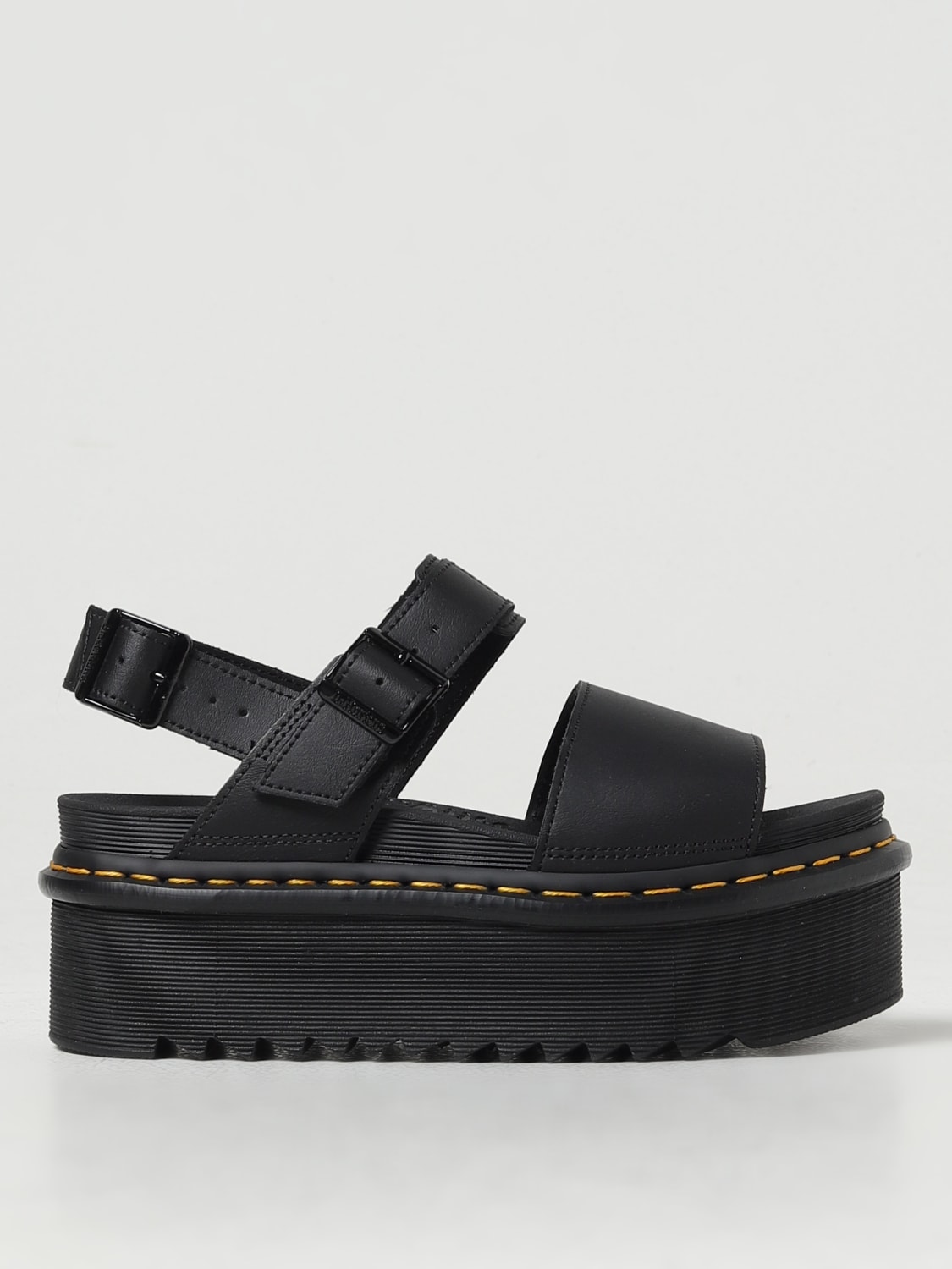 DR. MARTENS WEDGE SHOES: Shoes woman Dr. Martens, Black - Img 1