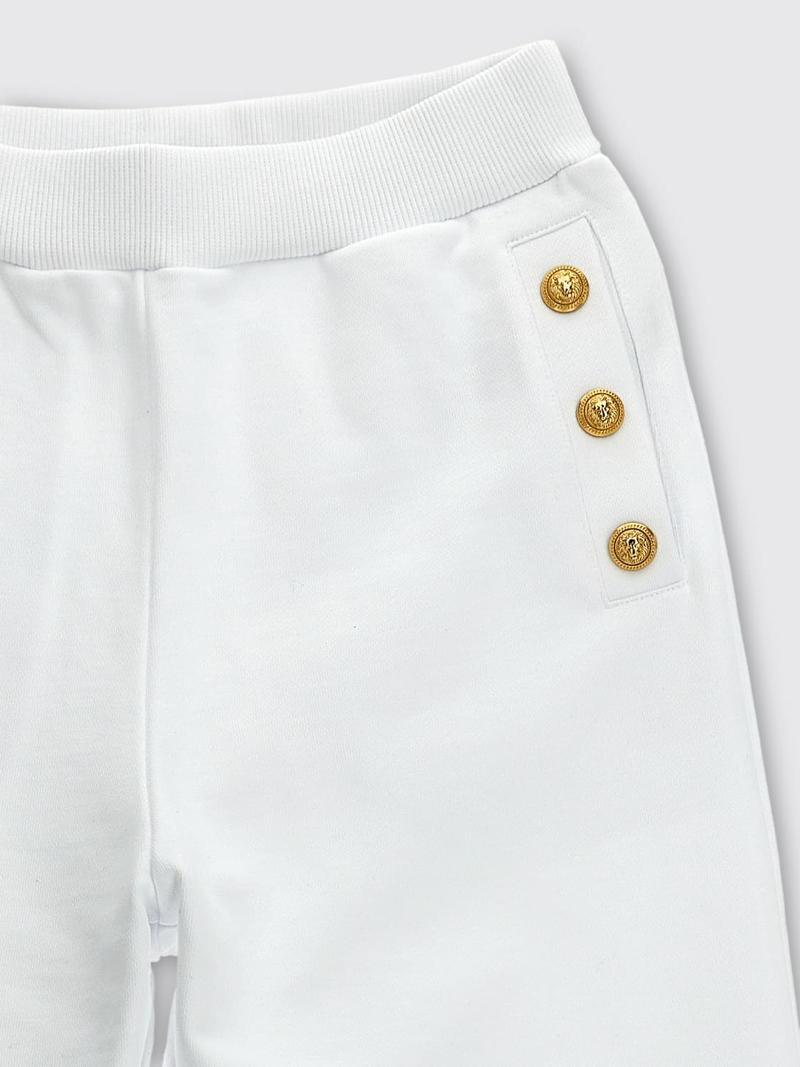 BALMAIN HOSE: Hose kinder Balmain Kids, Weiß - Img 3