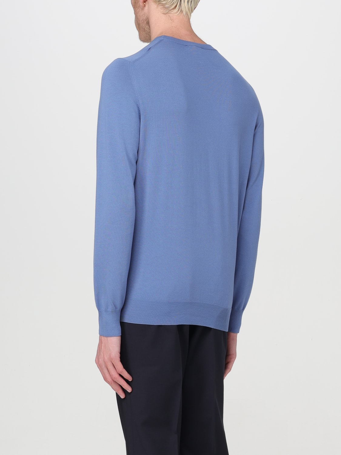 FAY PULLOVER: Sweatshirt herren Fay, Himmelblau - Img 2