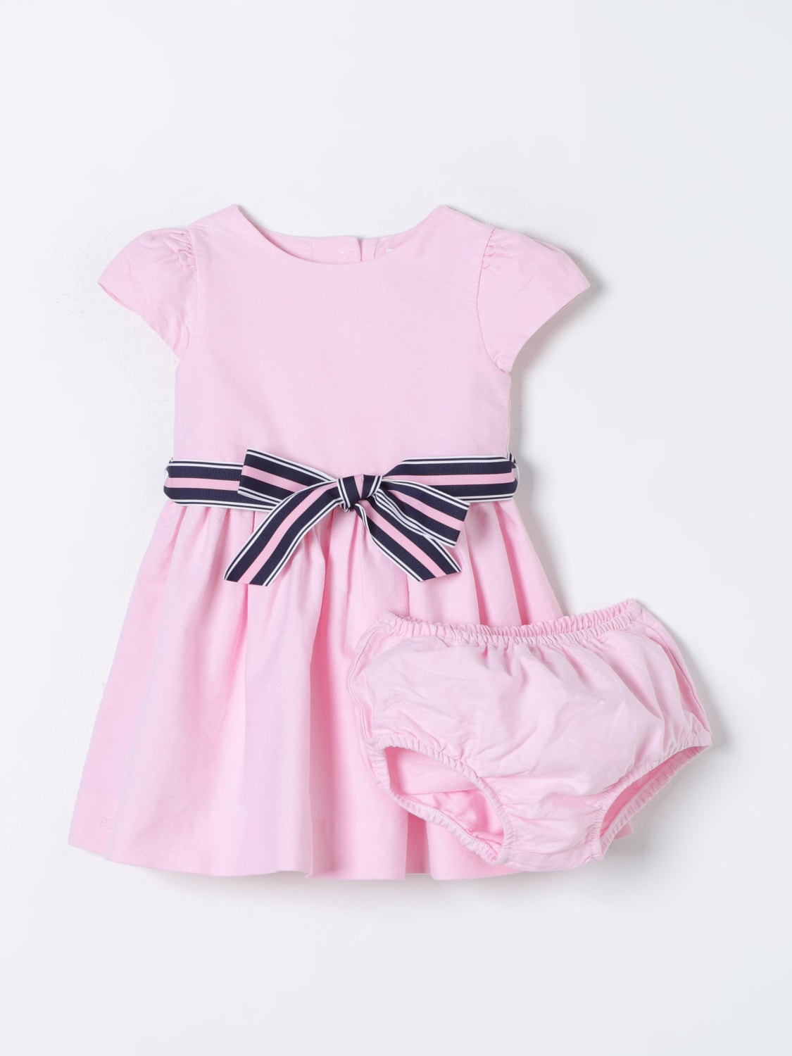 POLO RALPH LAUREN ROBE: Robe enfant Polo Ralph Lauren, Rose - Img 1