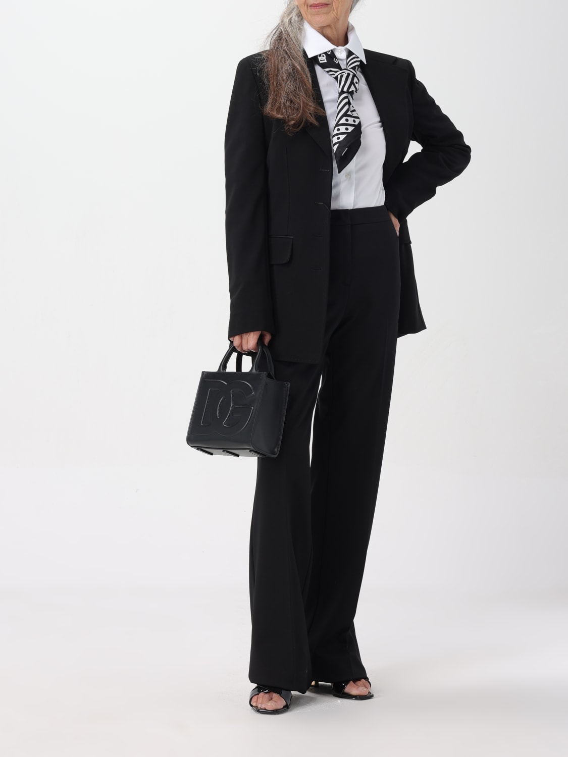 DOLCE & GABBANA BLAZER: Veste femme Dolce & Gabbana, Noir - Img 2