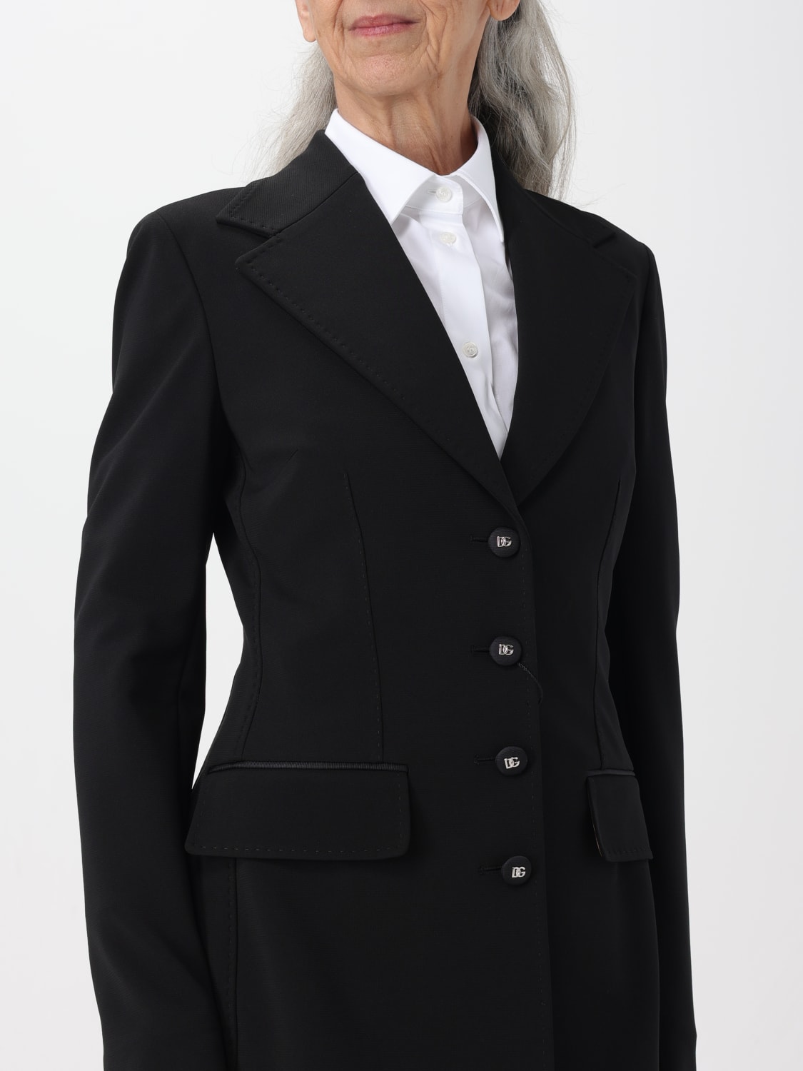 DOLCE & GABBANA BLAZER: Jacket woman Dolce & Gabbana, Black - Img 5