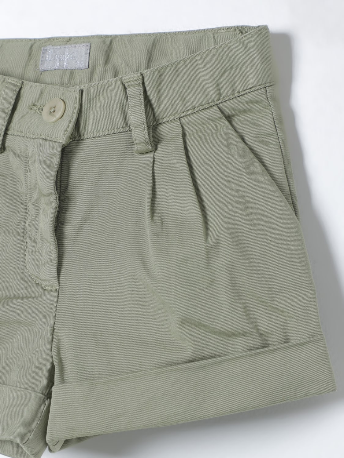 IL GUFO SHORT: Pants kids Il Gufo, Green - Img 3