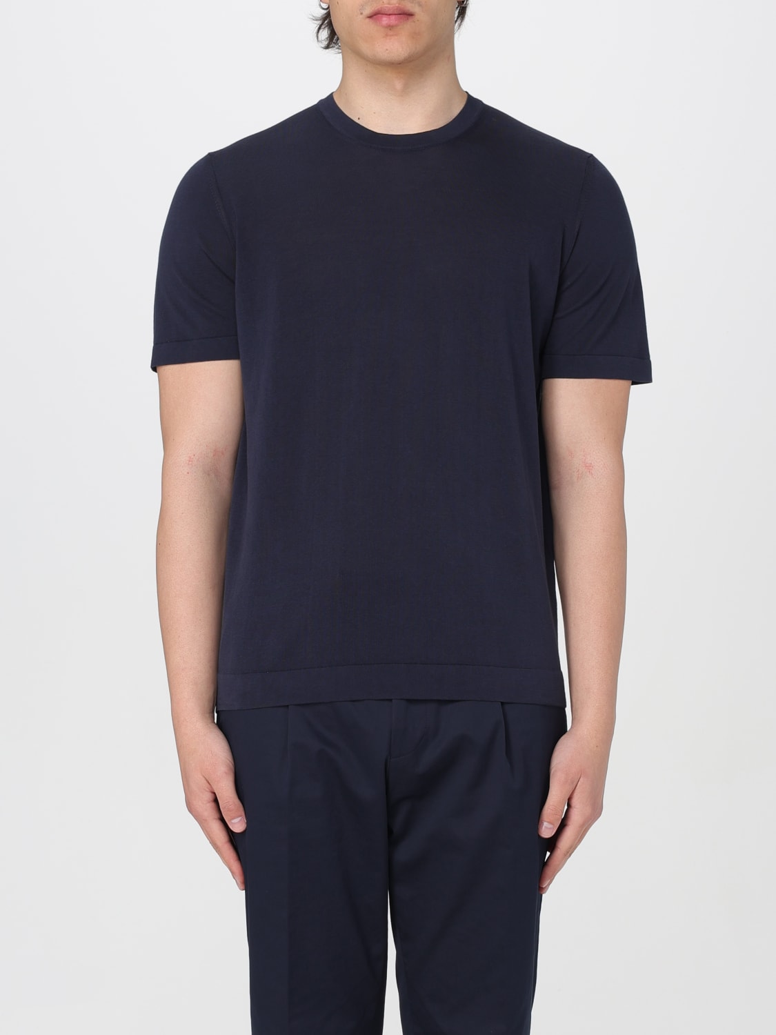 DRUMOHR T-SHIRT: T-shirt men Drumohr, Blue - Img 1