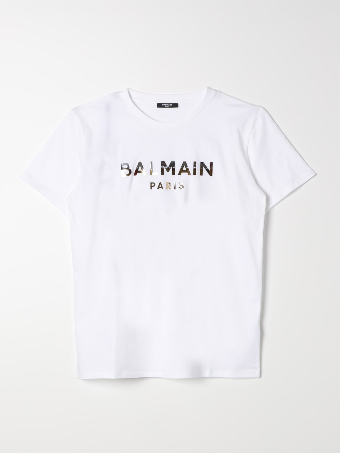 BALMAIN CAMISETA: Camiseta niños Balmain Kids, Blanco - Img 1