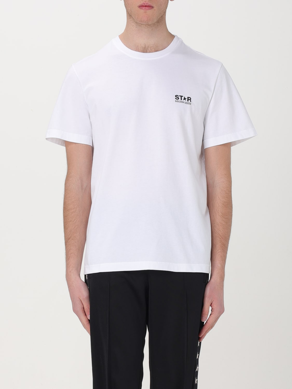 GOLDEN GOOSE: T-shirt men - White | Golden Goose t-shirt