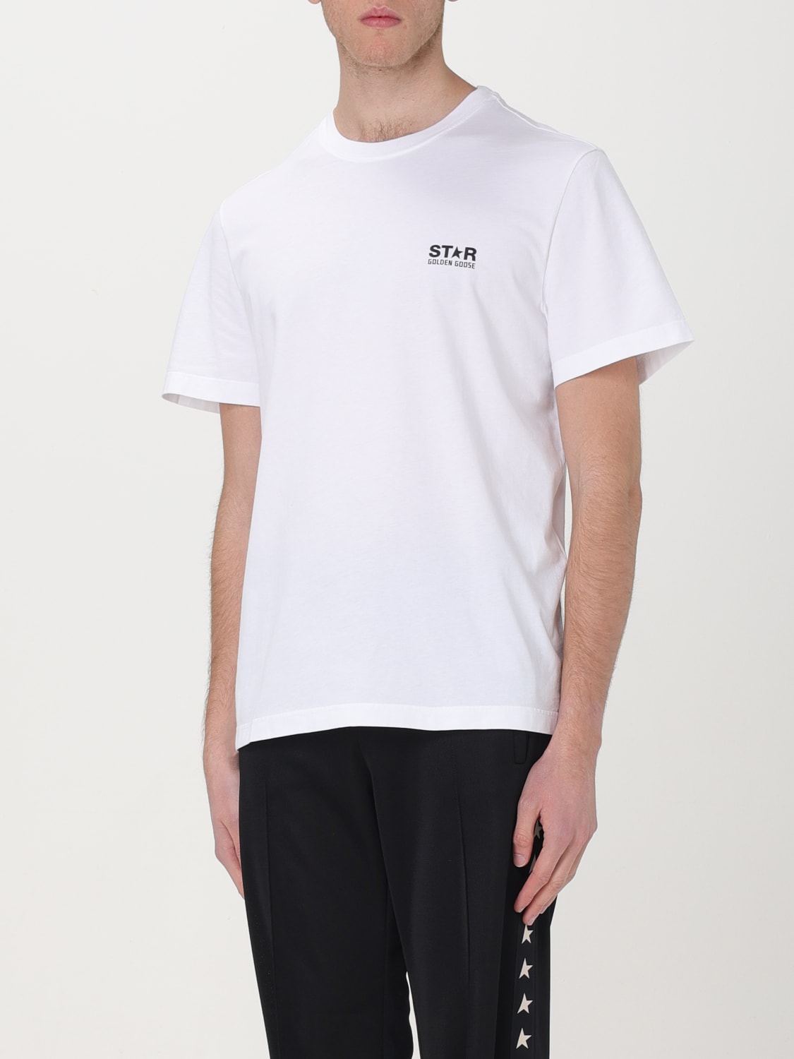 GOLDEN GOOSE: T-shirt men - White | Golden Goose t-shirt