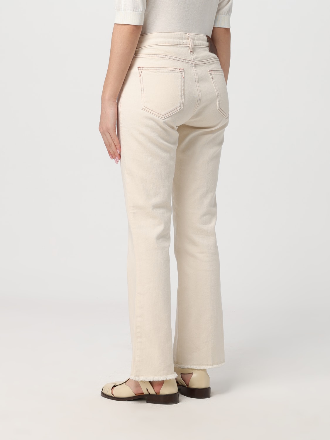 FAY VAQUEROS: Pantalón mujer Fay, Blanco - Img 2