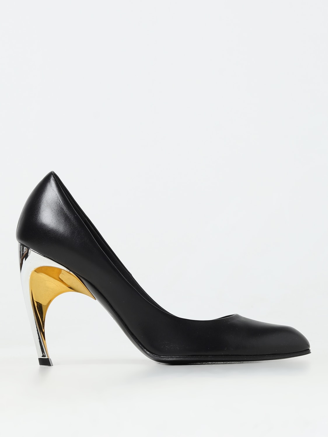 MCQUEEN PUMP: High heel shoes woman McQueen, Black - Img 1