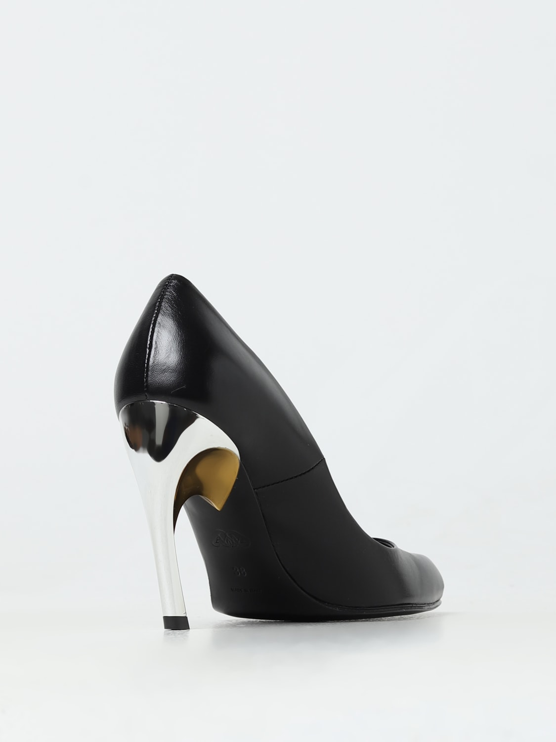 MCQUEEN PUMP: High heel shoes woman McQueen, Black - Img 3