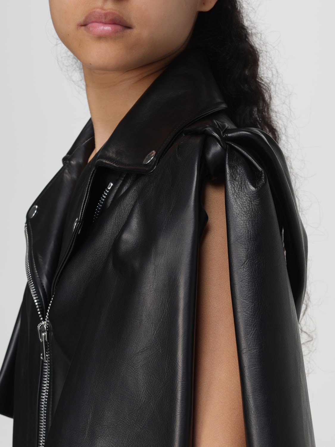 MCQUEEN GILET: Gilet femme McQueen, Noir - Img 4