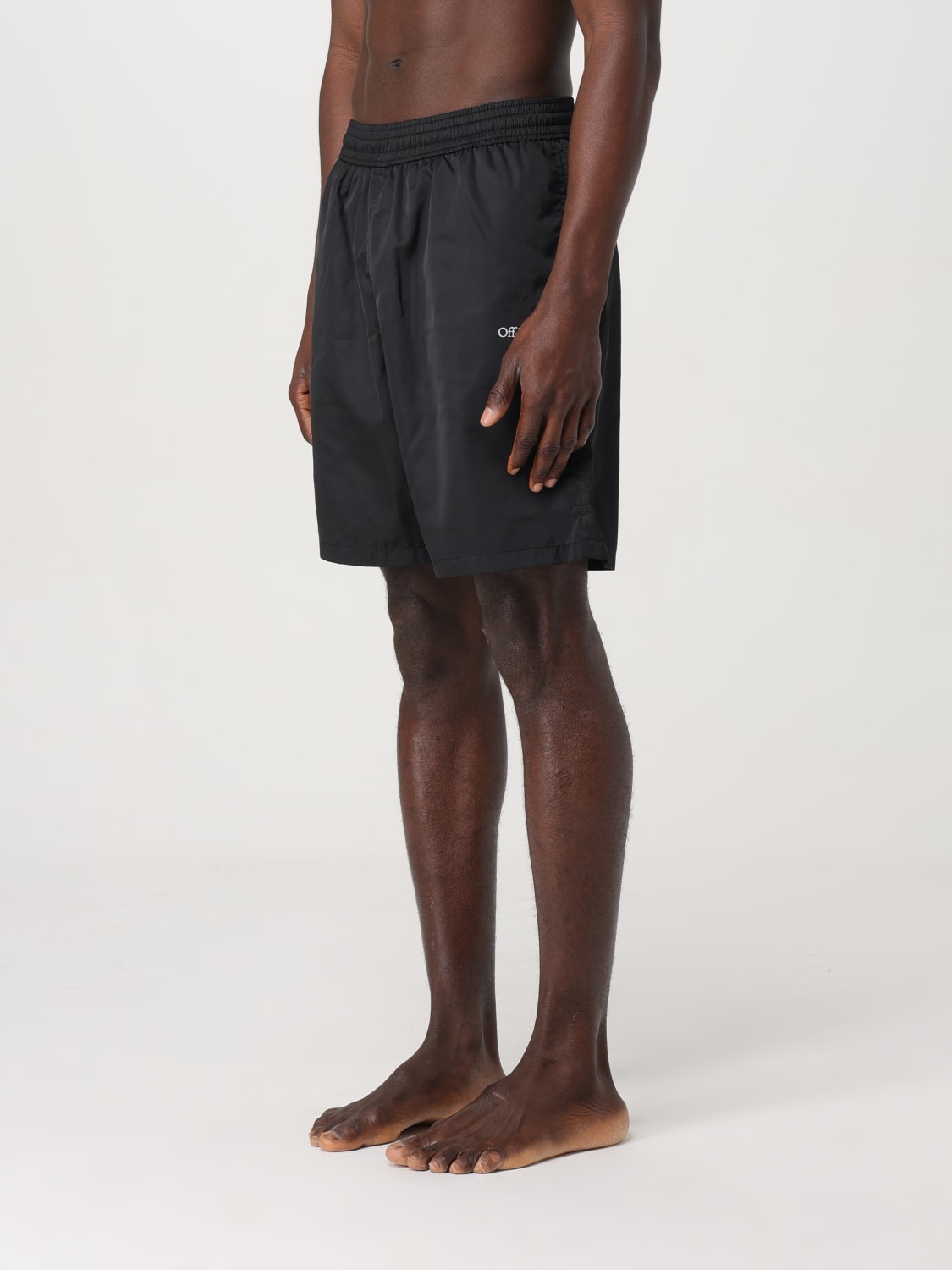 OFF-WHITE SWIMSUIT: Swimsuit men Off-white, Black - Img 3