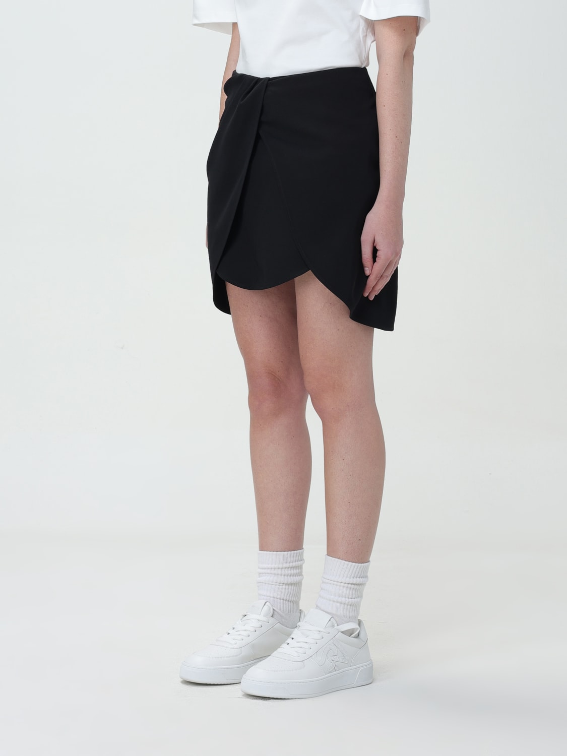 スカート Off-White Woman Skirt Black OWCU009S24FAB003 1000 OFF-WHITE: Skirt woman - Black | Off-White skirt