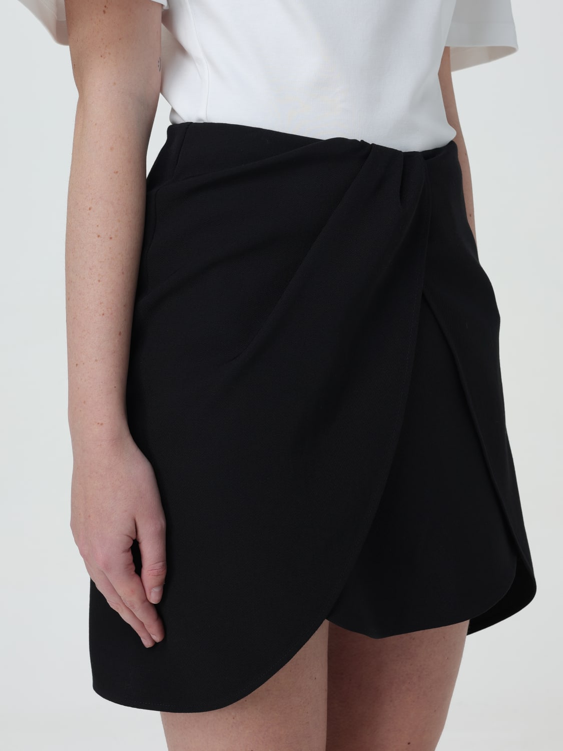 スカート Off-White Woman Skirt Black OWCU009S24FAB003 1000 OFF-WHITE: Skirt woman - Black | Off-White skirt