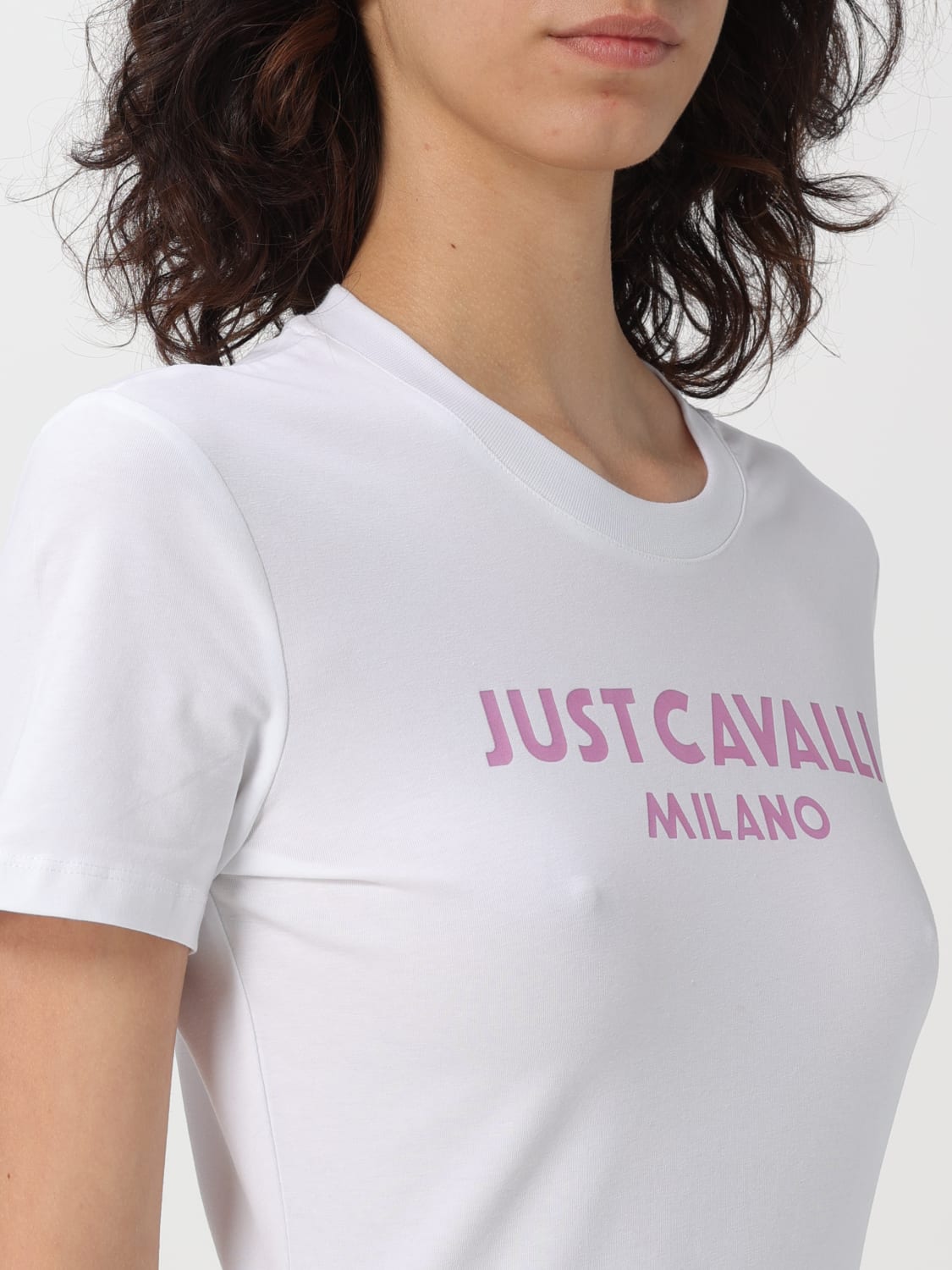 JUST CAVALLI T-SHIRT: T-shirt woman Just Cavalli, White - Img 3