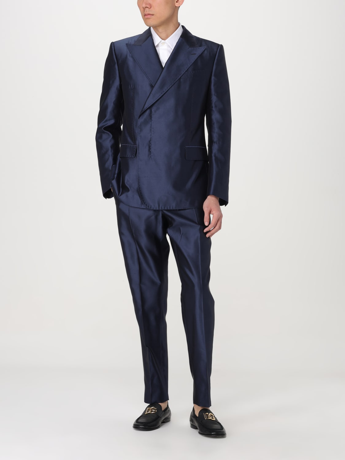 DOLCE & GABBANA BLAZER: Veste homme Dolce & Gabbana, Bleu - Img 2