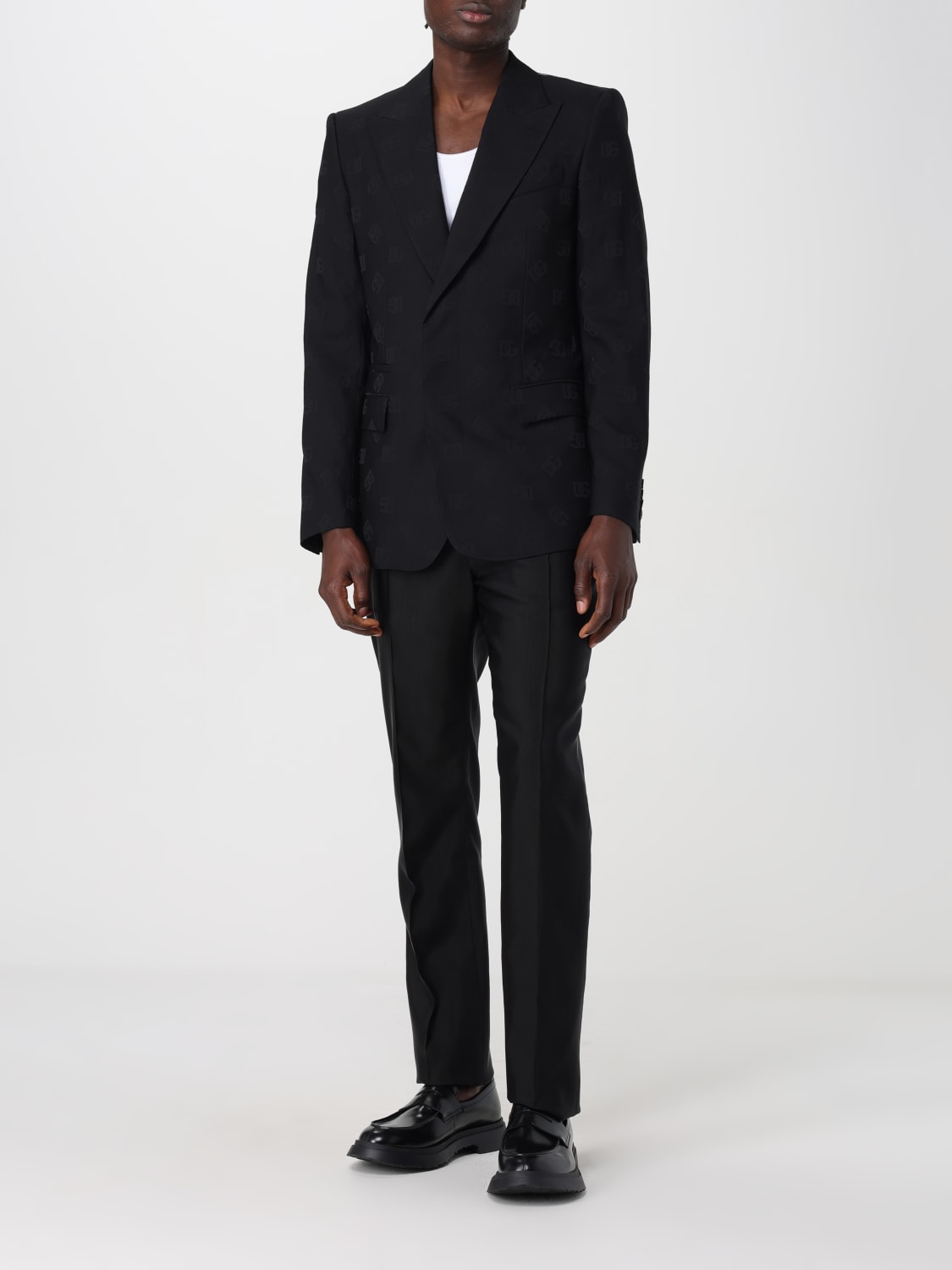 DOLCE & GABBANA BLAZER: Veste homme Dolce & Gabbana, Noir - Img 2