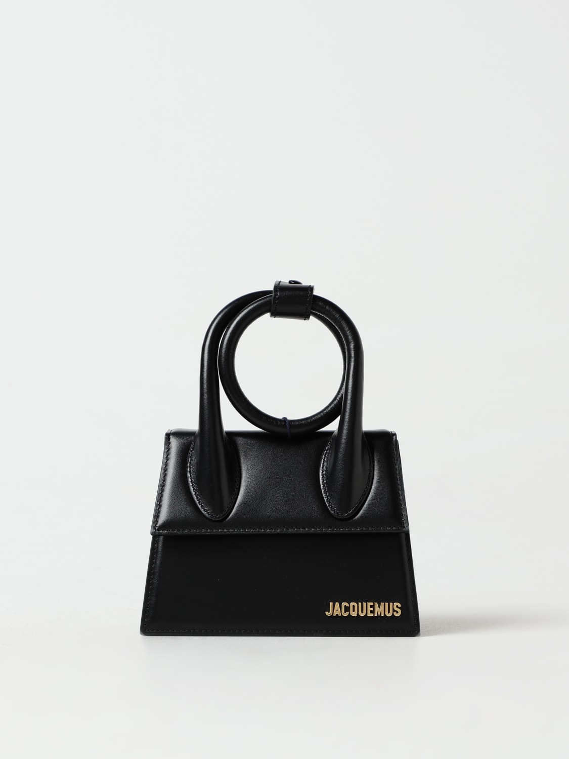 JACQUEMUS: Handbag woman - Black | Jacquemus mini bag 213BA0053000 ...