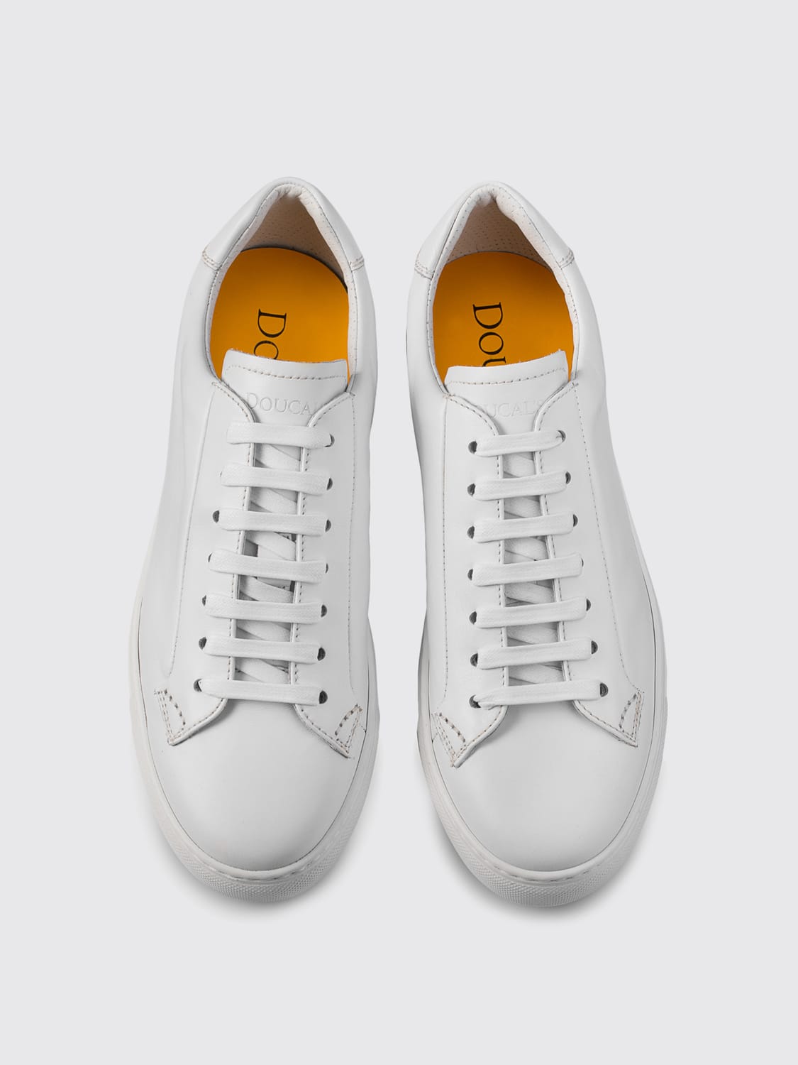 スニーカー DOUCAL'S Men Sneakers Beige DU1796ERINUF214 IW01 Men's leather sneaker | beige - Doucal's