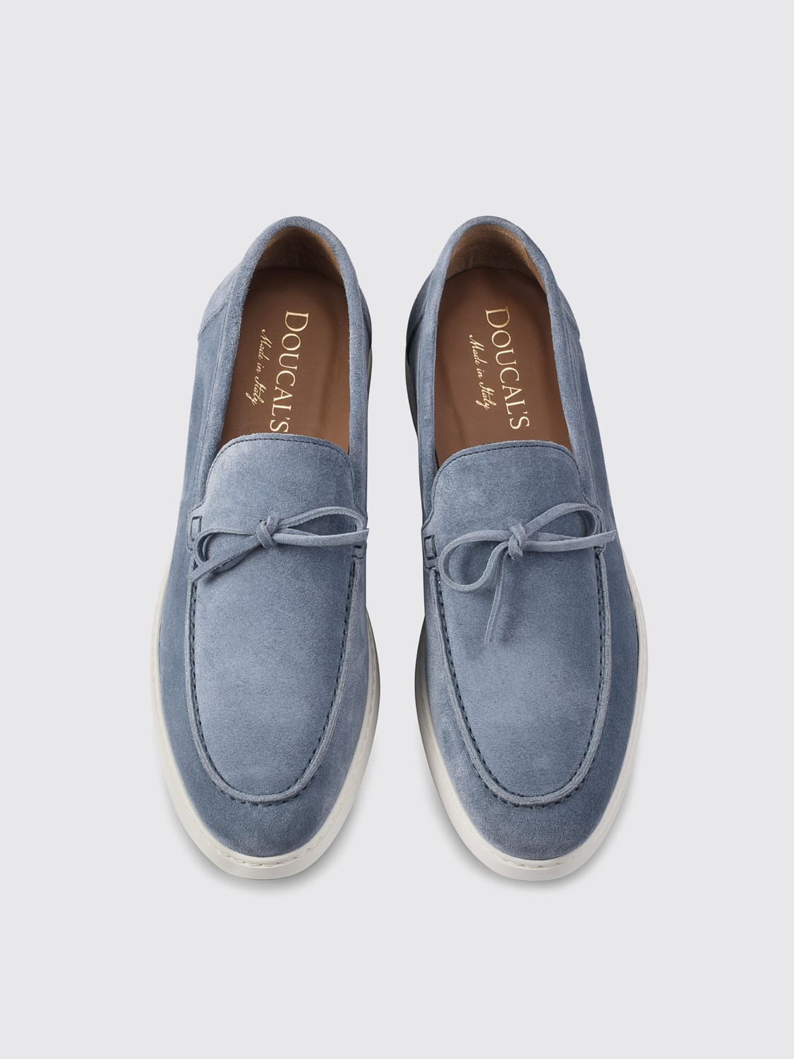DOUCAL'S：ローファー メンズ - ブルー | GIGLIO.COMオンラインの