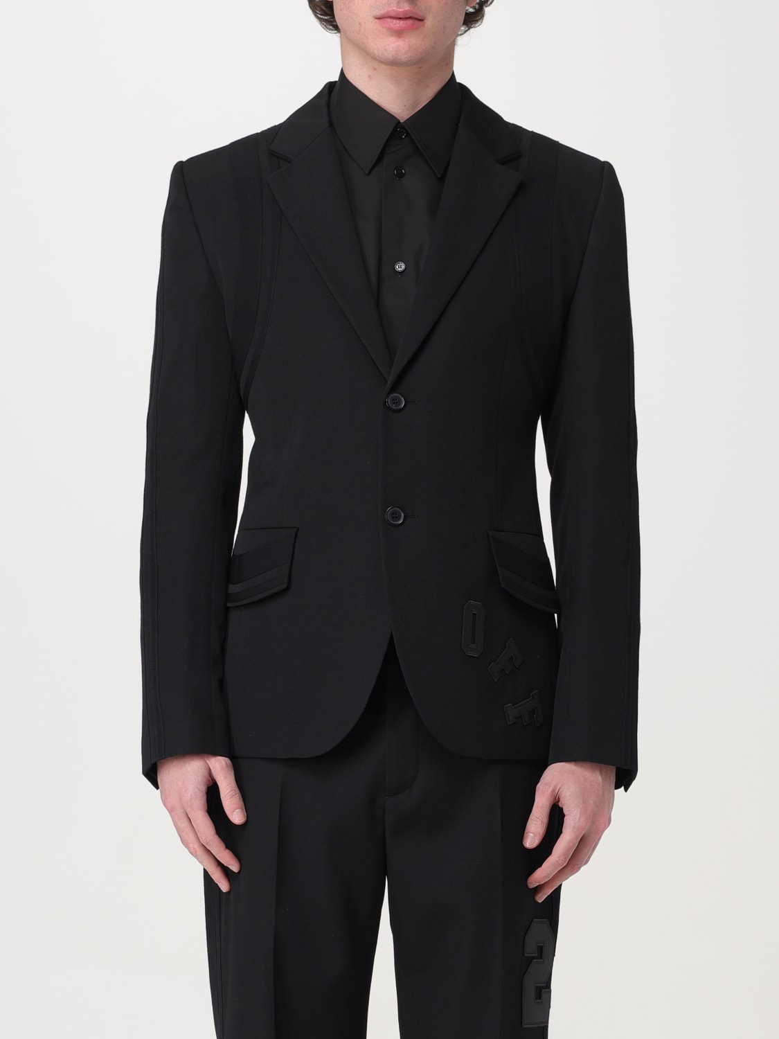 OFF-WHITE BLAZER: Veste homme Off-white, Noir - Img 1