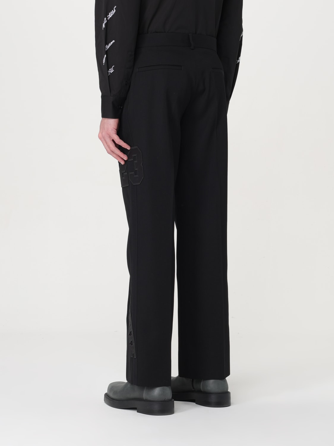 OFF-WHITE PANTALONE: Pantalone uomo Off-white, Nero - Img 3