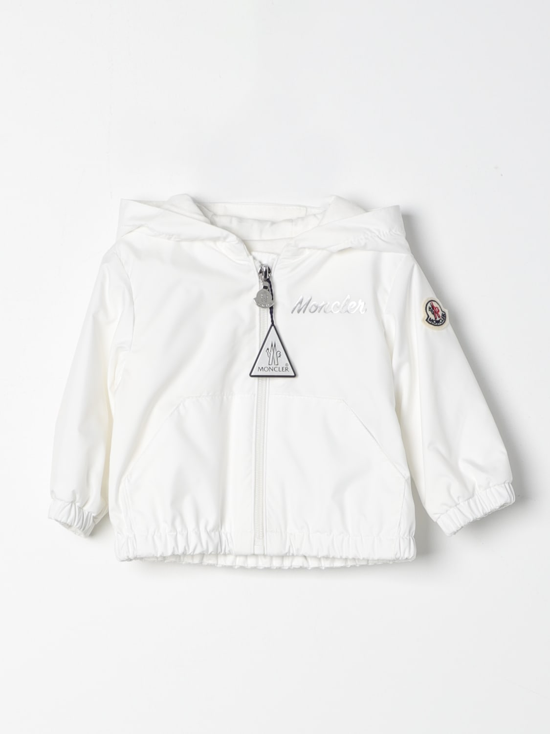 MONCLER GIACCA: Giacca bambino Moncler, Bianco - Img 1